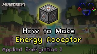 How to Make Energy Acceptor  Applied Energistics 2 118 [upl. by Yessac]