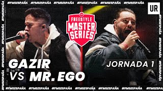 GAZIR VS MR EGO  FMSESPAÑA 2022  Jornada 1  Urban Roosters [upl. by Ardnat]