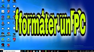 comment formater un pc windows 10réinitialiser votre ordinateur [upl. by Anialed]