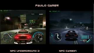 NFS Underground 2 vs NFS Carbon Who Wins this race [upl. by Zaob]