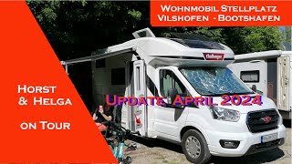 Wohnmobilstellplatz Vilshofen am BootshafenYachthafen  Update April 2024 [upl. by Catima944]