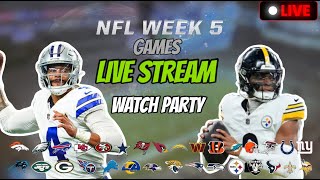 LIVESTREAM Dallas Cowboys  Pittsburgh Steelers Reaction [upl. by Shalna385]