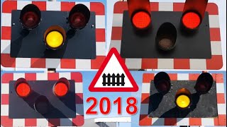 UK Level Crossings 2018 [upl. by Annauqal]