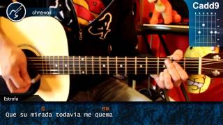 Cómo tocar quotInolvidablequot de Reik en Guitarra Acústica HD Tutorial  Christianvib [upl. by Gustavus858]