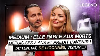 MÉDIUM  ELLE PARLE AUX MORTS DEPUIS SES 8 ANS ET PRÉDIT L’AVENIR  De Ligonnès visions… [upl. by Samy776]