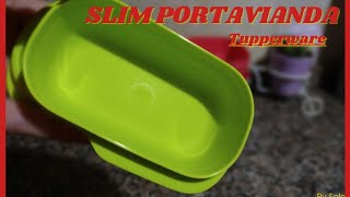 Nuevos colores Slim portaVianda 590 ml  mini contenedor 120ml Tupperware Coral aruba [upl. by Brine618]