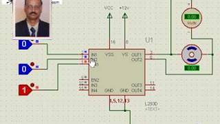 Microcontroller motor interface [upl. by Norabal159]