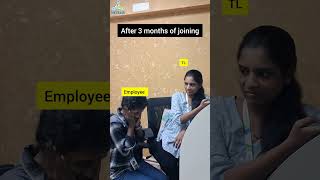 Employee while joining vs after 3 months Netaxis IT Solutions [upl. by Orion]