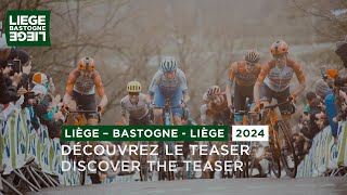 LiègeBastogneLiège 2024  Parcours [upl. by Ahsien174]