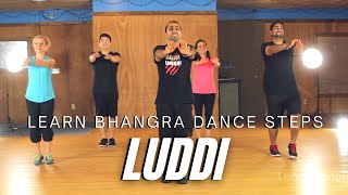 Learn Bhangra Dance Online Tutorial For Beginners  Luddi Step By Step  Lesson 14 [upl. by Salohcin376]