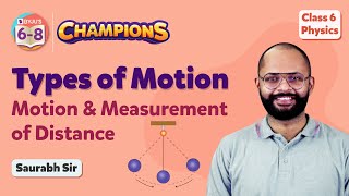 Types of Motion Class 6 Science  Motion and Measurement of Distance  Class 6 Physics  BYJUS [upl. by Nalyr281]