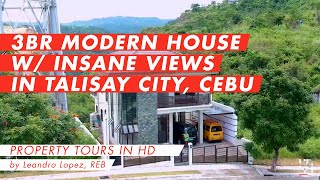 House for Sale in Cebu with Insane Overlooking Views  Talisay City Cebu  Cebu Real Estate [upl. by Adi]