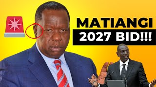 🚨Ruto HORRIFIED Fred Matiangis Entry in 2027 Sends SHOCKWAVES Through His Camp🔴 [upl. by Parlin]