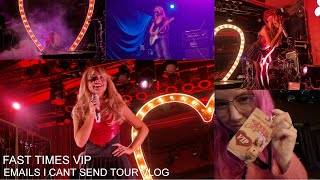 sabrina carpenter tour vlog  emails i cant send tour berlin  fast times vip ♡ [upl. by Assiar]