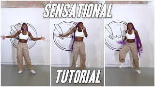 Chris Brown  Sensational Ft Davido amp Lojay  Dance Tutorial  Hamba Wena Tutorial [upl. by Margi]