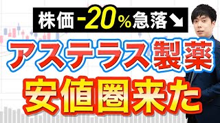 【18年減配なし】下落続くアステラス製薬、今買っても大丈夫か？ [upl. by Dorrej65]