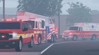 Rare FDNY vehicles UTV  Command unit [upl. by Izogn]