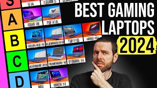 Ranking ALL 21 Gaming Laptops I Tested In 2024 [upl. by Olva]