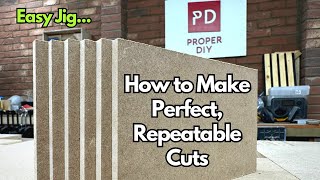 Make Perfect Repeatable Cuts with any Type of Circular Saw [upl. by Yllus222]