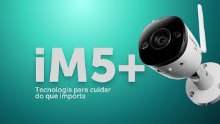 Como configurar câmera wifi externa iM5 da Intelbras compatível com Alexa e Google [upl. by Nilreb]