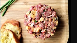 Trio de tartare de la terre à la mer [upl. by Jobyna]