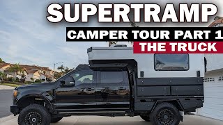 Supertramp Camper Tour Part 1  The Truck [upl. by Nauqaj]