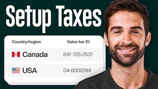 How to Set Up your Shopify Taxes Correctly Only 6 min  Shopify Tax Setup Tutorial for Beginners [upl. by Frey]