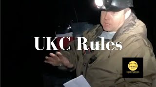 Basic UKC Rules to get started with Competition Hunting hunting coonhunting unitedkennelclub [upl. by Columbine112]