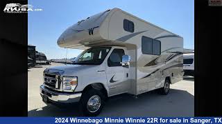 Remarkable 2024 Winnebago Minnie Winnie Class C RV For Sale in Sanger TX  RVUSAcom [upl. by Mittel]