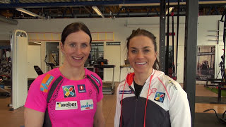 Basistrening med Heidi Weng og Marit Bjørgen [upl. by Fred]