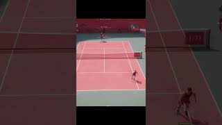 TopSpin2k25 AlcarazMedvedev BackampForth Rally 😁tennispoint tennistime gaming tennis [upl. by Cleary]