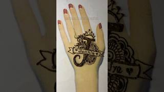 Tag juveria beautiful mehndi design mehandi mehndi youtubeshorts shortsfeed shorts [upl. by Ahsiya]