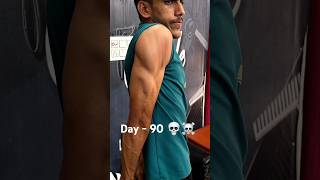 90 Days Hard Transformation 💀☠️ shorts short transformation gymshorts gymlife ytshortvideo [upl. by Shelagh]