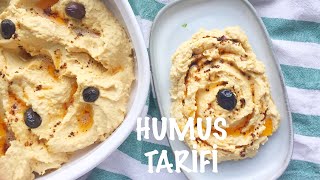 Ev Yapımı Humus Tarifi  Sağlıklı ve Lezzetli Humus Nasıl Yapılır [upl. by Kerianne]