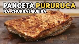 Como Fazer Panceta Pururuca na Churrasqueira  Tv Churrasco [upl. by Weirick]