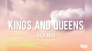 Ava Max  Kings amp Queens Lyrics [upl. by Ehrman]