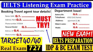 IELTS LISTENING PRACTICE TEST 2024 WITH ANSWERS  14092024 [upl. by Lossa]