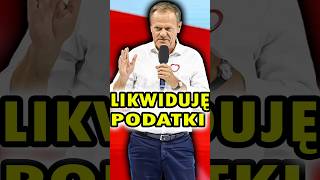 TUSK OBIECUJE LIKWIDACJĘ PODATKU DOCHODOWEGO😂😅 shorts [upl. by Euf]