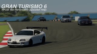 Gran Turismo 6 RPCS3 Test Performance upscaled 720p [upl. by Ertha435]