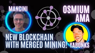 Osmium Blockchain AMA Dash Fork With Merge Mining Super Early Huge Potential [upl. by Jamille]