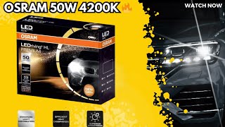 Best Headlights for Car  OSRAM 50W 4200K 🔥 Best LED Headlights for Car  Headlights Detail Review [upl. by Chico]