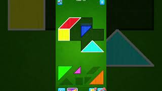 Tangram puzzle level 141 taivan tangram tangrampuzzle puzzle reels videos [upl. by Matty]