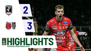 Sonepar Padova vs Sir Susa Vim Perugia  Superlega Credem Banca VBTV Match Highlights [upl. by Cavanaugh]