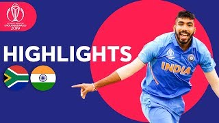 Rohit Hundred Seals Win  South Africa vs India  Match Highlights  ICC Cricket World Cup 2019 [upl. by Ardnohs]