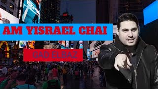 Am Yisrael Chai l Gad Elbaz l LIVE in Times Square [upl. by Goldi]