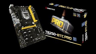 Biostar TB250BTC PRO Motherboard Unboxing and Overview [upl. by Chiou]