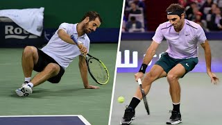 Federer Dismantles Gasquet  The Battle of The OneHanded Backhands [upl. by Osmond]