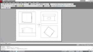 COMO FAZER FACHADASCORTES LATERAIS NO AUTOCAD ROTACIONANDO UCS [upl. by Tildi]