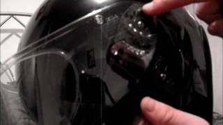 How to change a visor Shoei XR1100 [upl. by Burwell]