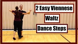 2 Easy Viennese Waltz Dance Steps [upl. by Lucille]